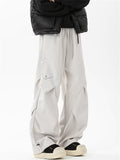 Male's Autumn Vibe Style Cargo Pants Loose Fit Utility Pockets