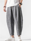 Men's Loose Summer Casual Harem Cropped Pants
