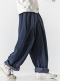 Men's Winter Corduroy Trendy Loose Floor-Length Harem Pants