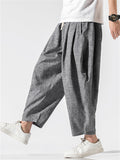 Men's Loose Summer Casual Harem Cropped Pants