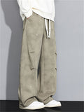 ‌Men's Soft High Street Starlit Sky Pattern Loose Fit Casual Pants‌