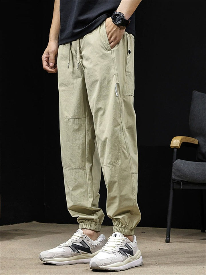 ‌Men's Summer Quick-Dry Sporty Jogger Pants Loose Fit Daily Wear‌