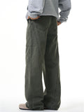 Women's Retro High Street Straight Cargo Pants