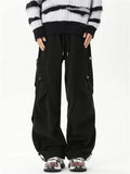 Male's Autumn Vibe Style Cargo Pants Loose Fit Utility Pockets