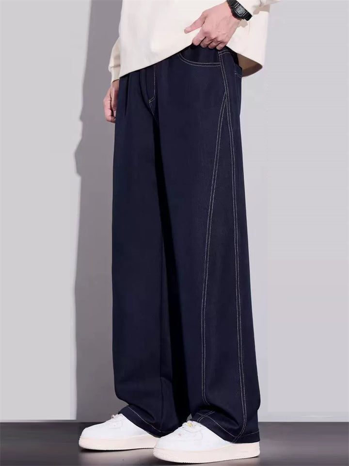 Men's Autumn Vintage Comfy Soft Denim Loose Fit Straight Leg Jeans