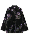Neo-Chinese Style Embroidery Sequin Women's Jackets
