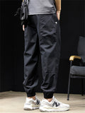 ‌Men's Summer Quick-Dry Sporty Jogger Pants Loose Fit Daily Wear‌