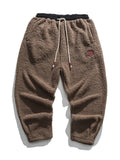 Men's Fashion Warm Wool Pants for Winter