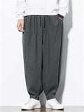 Men's Casual Simple Solid Color Harem Pants