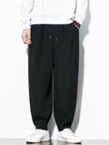Men's Casual Simple Solid Color Harem Pants