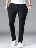 Men's Quick Dry Breathable Casual Ice Silk Straight Leg Pants