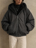 Women Reversible Zip Up Oversized Winter Fleece Coat