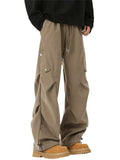 Male's Autumn Vibe Style Cargo Pants Loose Fit Utility Pockets