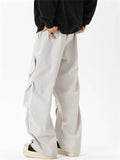 Male's Autumn Vibe Style Cargo Pants Loose Fit Utility Pockets