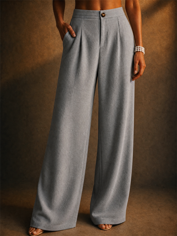 Women Comfy Wide Leg Trousers High Waist Summer Pants