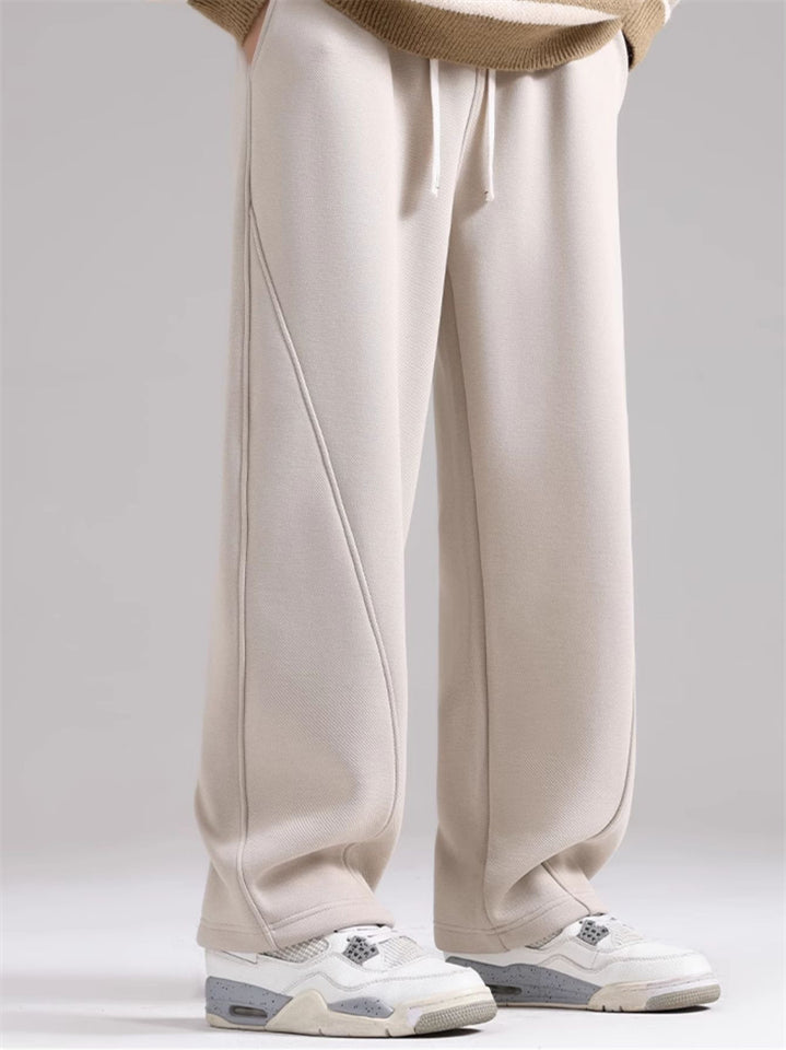 Men's Summer Straight Wide Leg Casual Sweatpants