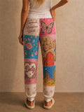 Women Cowgirl Sweatpants Western Graphic Jogger Pants