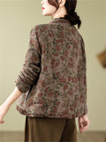 Popular Literary Short Floral Jackets for Women