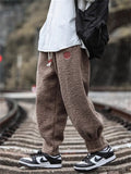 Men's Fashion Warm Wool Pants for Winter