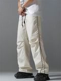 Men's Retro High Street Contrast Color Casual Sweatpants