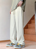 Men's Summer Cool Elastic Waist Loose Fit Drape Casual Pants