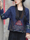 Women's Ethnic Style Heavy Industry Embroidery Cardigan Jacket