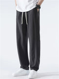 Men's Summer Breathable Ice Silk Loose Straight Leg Casual Pants