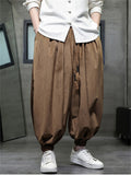 Men's Trendy Solid Color Loose Bloomers Pants