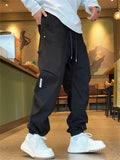 ‌Men's Autumn Drawstring Loose Fit Cuffed Casual Jogger Pants‌