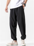 Men's Summer Japanese Style Casual Cropped Jogger Pants