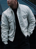 ‌Winter Stand Collar Classic Thermal Lined Buttoned Quilted Jacket for Men‌