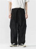 Men's Elastic Waist Warm Corduroy Pants for Autumn Winter