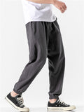 Men's Summer Japanese Style Casual Cropped Jogger Pants