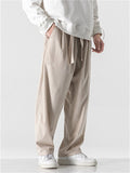 Stylish Causal Straight Leg Corduroy Pants for Men