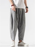 Men's Loose Summer Casual Harem Cropped Pants