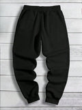Men's Y2K Style Loong Print Loose Fit Jogger Sweatpants