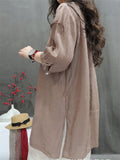 Women's Casual Summer Embroidery Round Neck Half Sleeve Shirt