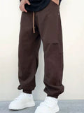‌Men's Autumn Drawstring Loose Fit Cuffed Casual Jogger Pants‌
