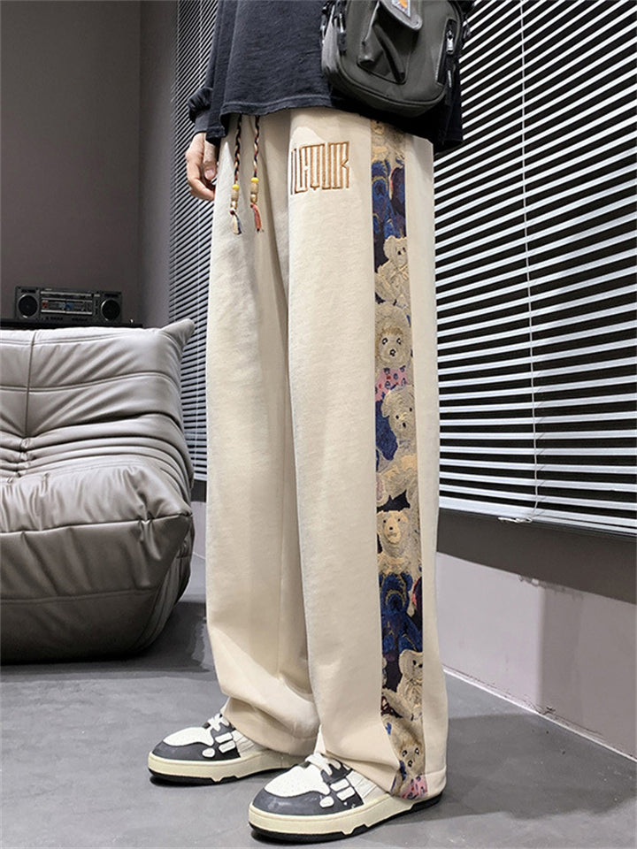 Men's Trendy Comfy Patchwork Drape Sweatpants