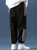 Streetwear Thickened Lambswool Blend Pants for Men