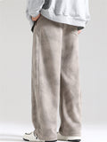 Men's Comfy Tie-dye Elastic Waist Wide Leg Straight Pants