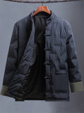 Chinese Style Men's Trendy Skin-friendly Winter Down Jackets