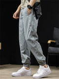 ‌Men's Summer Quick-Dry Sporty Jogger Pants Loose Fit Daily Wear‌