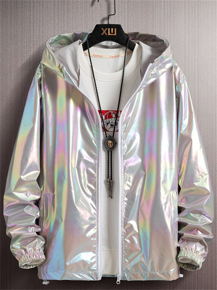 Women's Gradient Long Sleeve Hooded Jacket