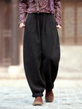 Female Comfy Winter Fleece Thickened Padded Pants