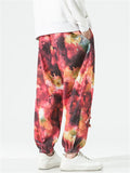 Men's Casual Autumn Chinese Style Printed Jogger Pants