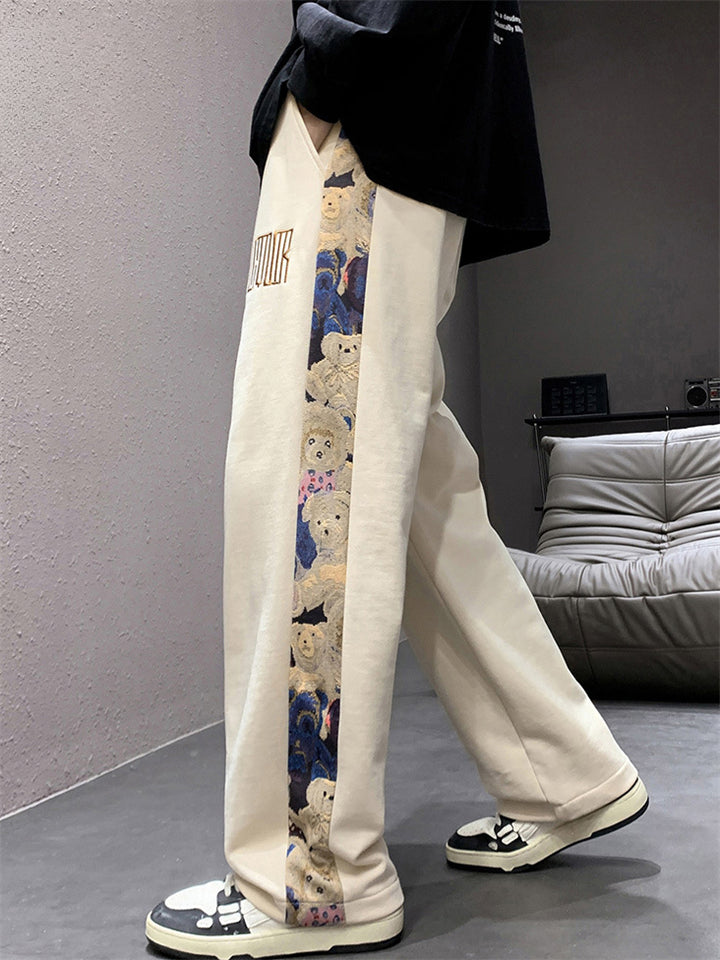 Men's Trendy Comfy Patchwork Drape Sweatpants