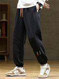 Men's Comfy Loose Fit Joggers Casual Sports Pants with Elastic Waist