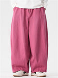 Japanese Style Men's Trendy Cozy Casual Straight-Leg Pants