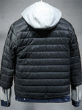 ‌Men's Japanese Style Detachable Thermal Lined Denim Jackets